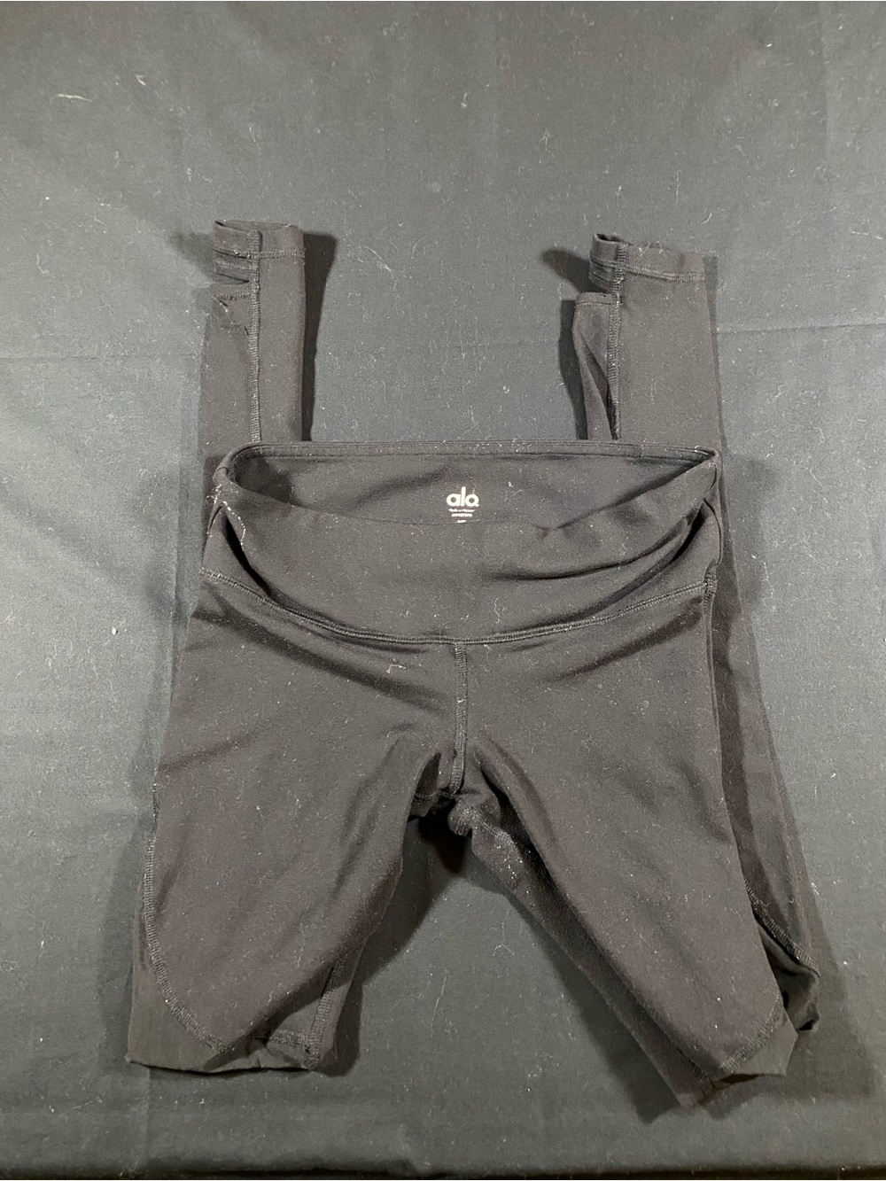 ALO Yoga Black Kids Leggings with High Waist